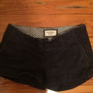 Navy 00 Abercrombie shorts